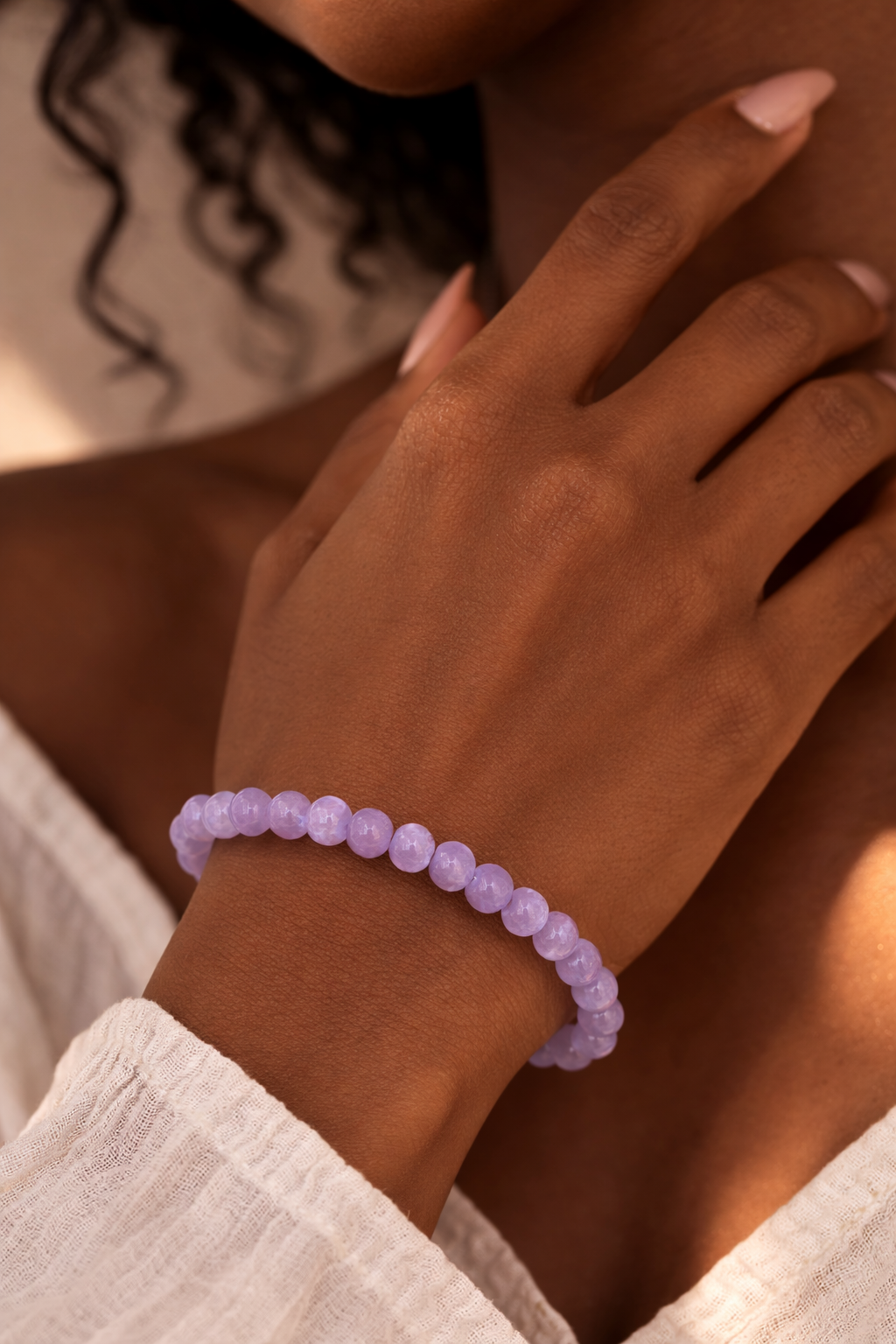 💗 Rose Quartz Manifestation Bracelet – Love & Positive Energy