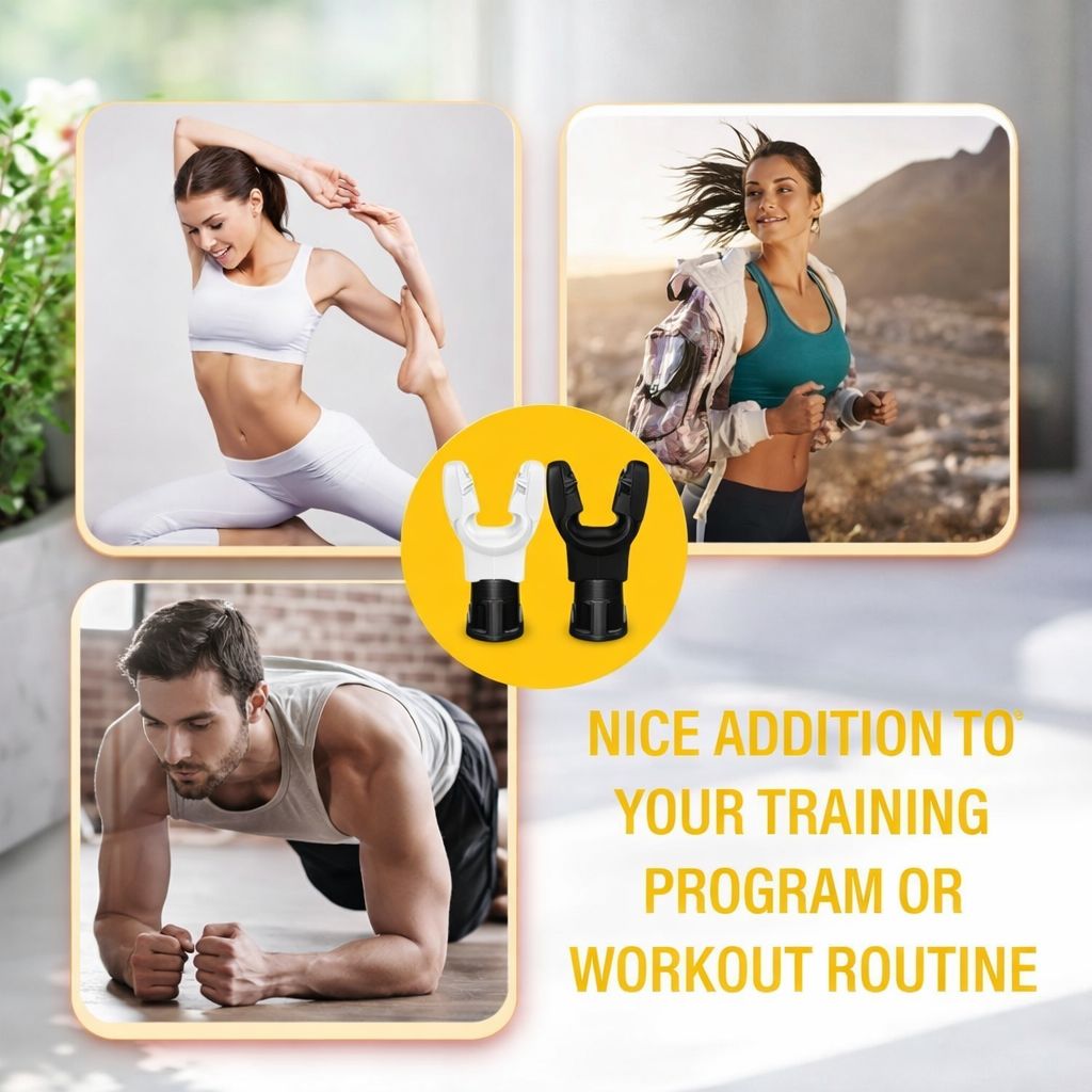 Adjustable Breathing Trainer – Improve Lung Strength & Endurance Naturally