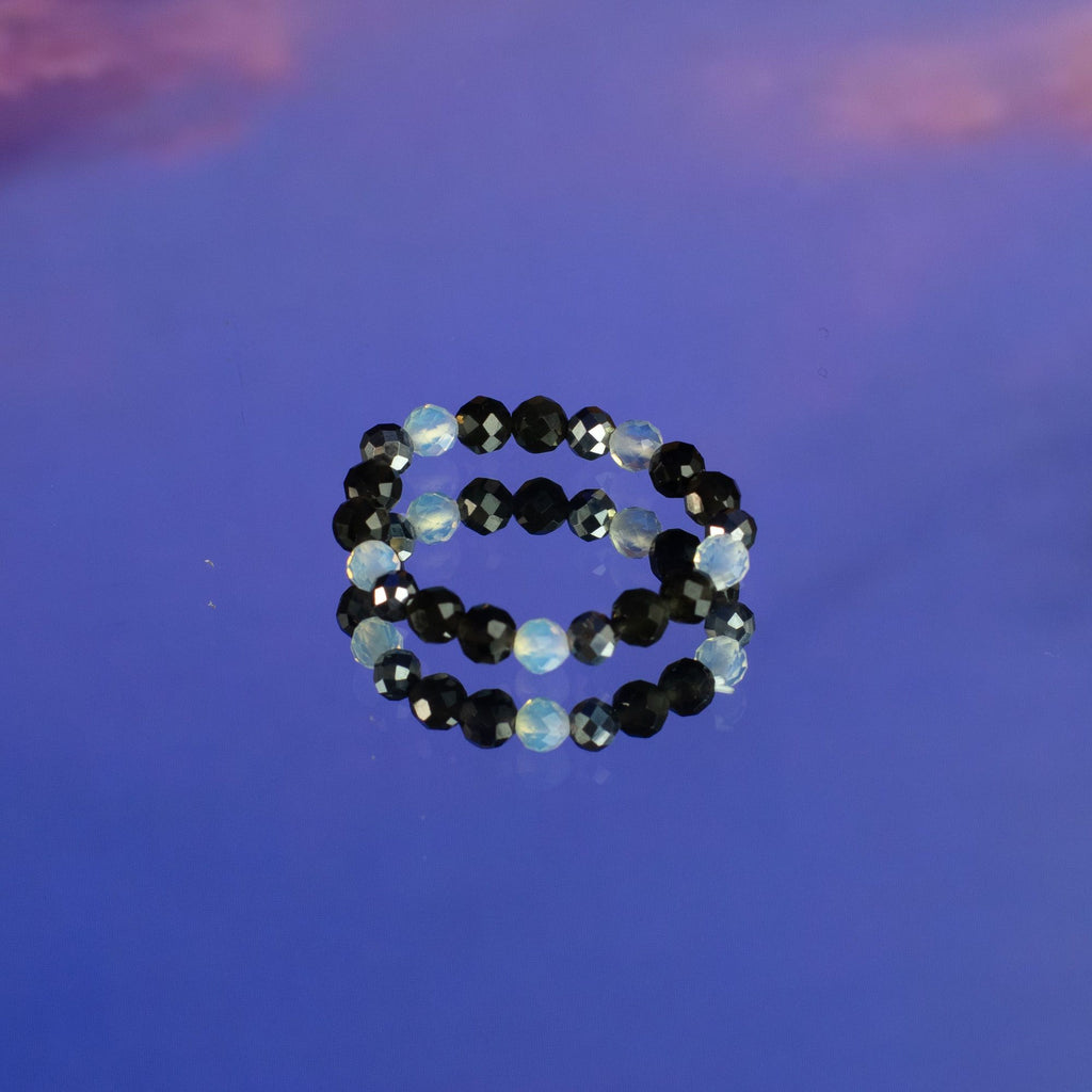 Aura Gemstone Ring Set