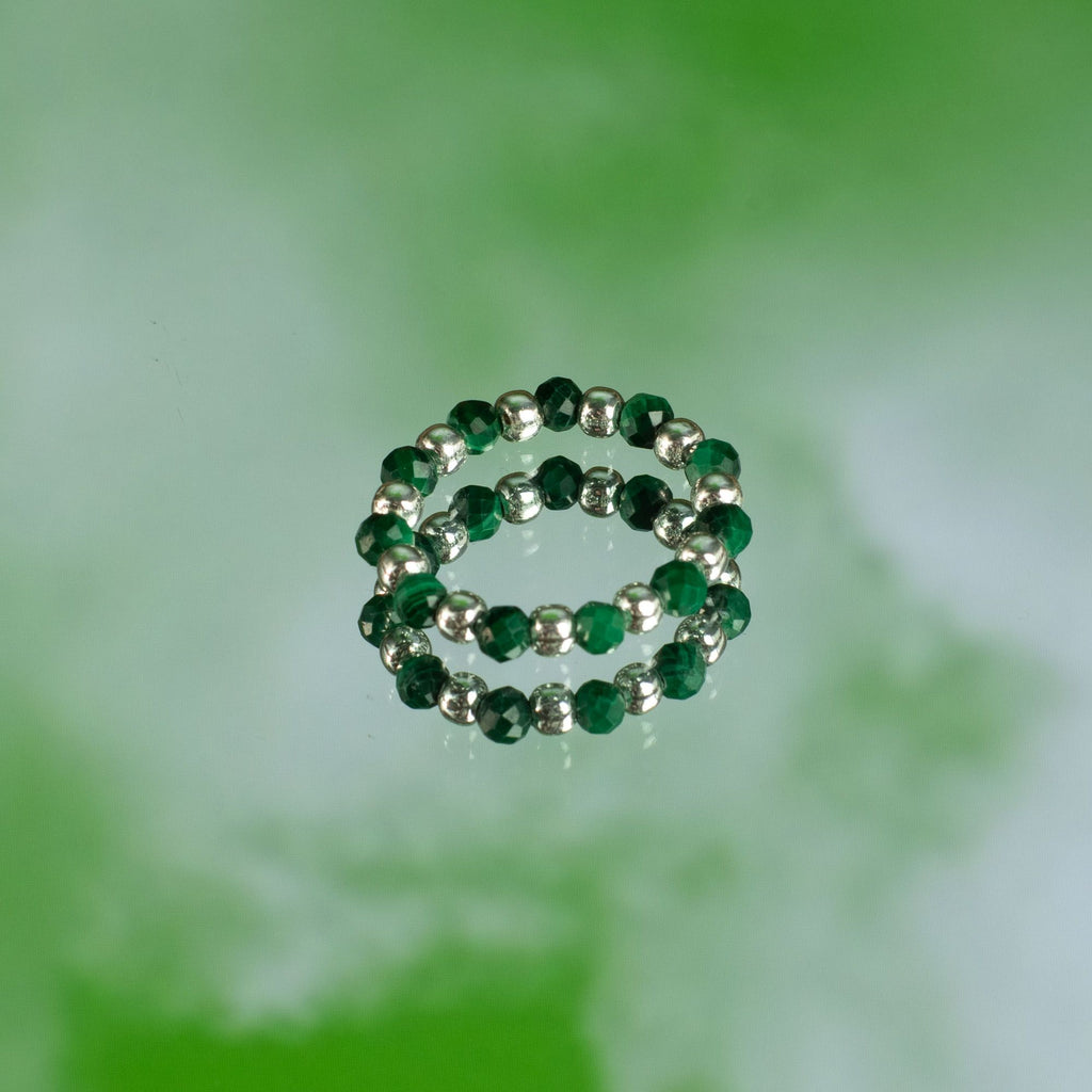 Aura Gemstone Ring Set