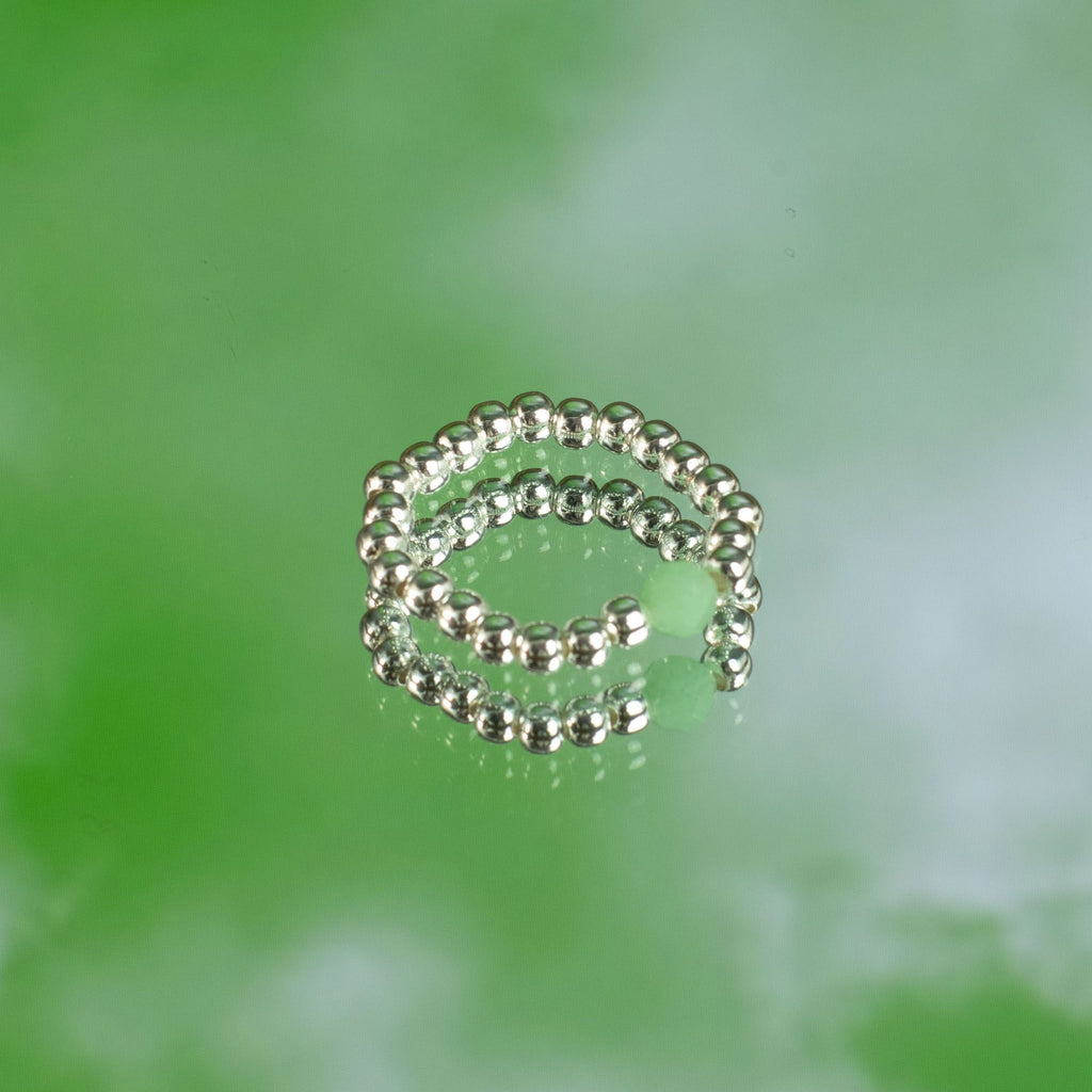 Aura Gemstone Ring Set