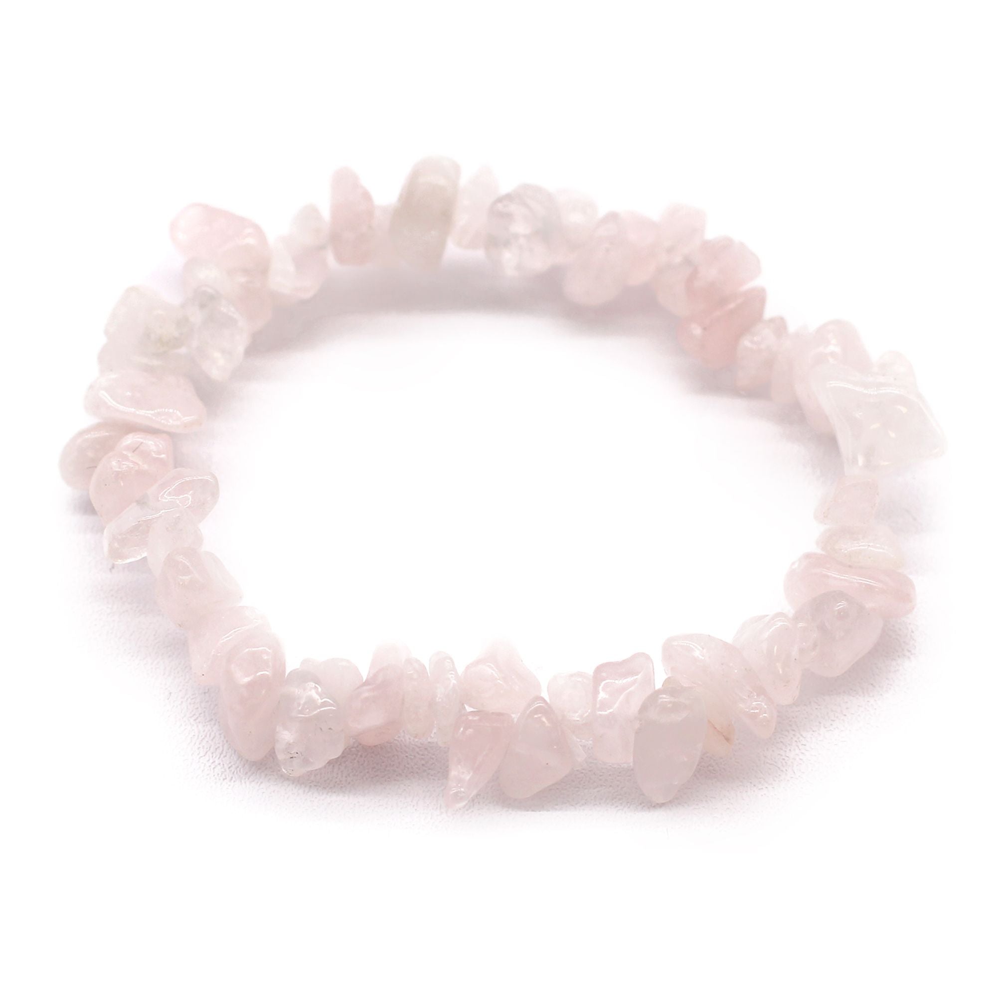 Rose Quartz Chip Bracelet – A Touch of Gentle Energy