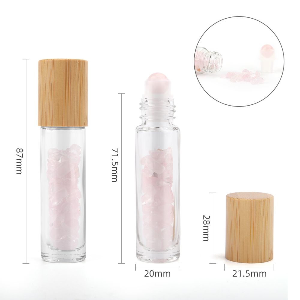 💗 Rose Quartz Roller Bottle – Your Calm in a Bottle