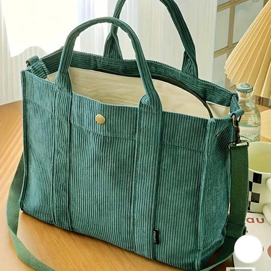 Cord Tote Bag – Stilvoll, geräumig & perfekt für jeden Tag