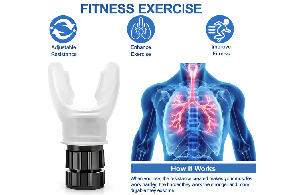 Adjustable Breathing Trainer – Improve Lung Strength & Endurance Naturally