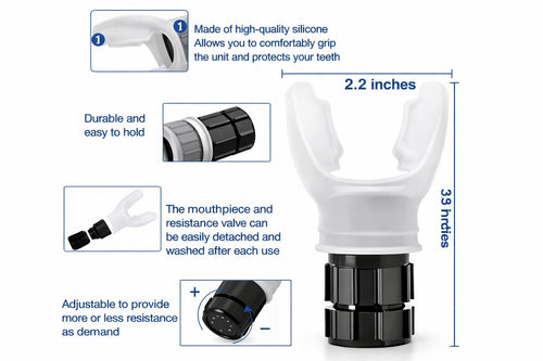 Adjustable Breathing Trainer – Improve Lung Strength & Endurance Naturally