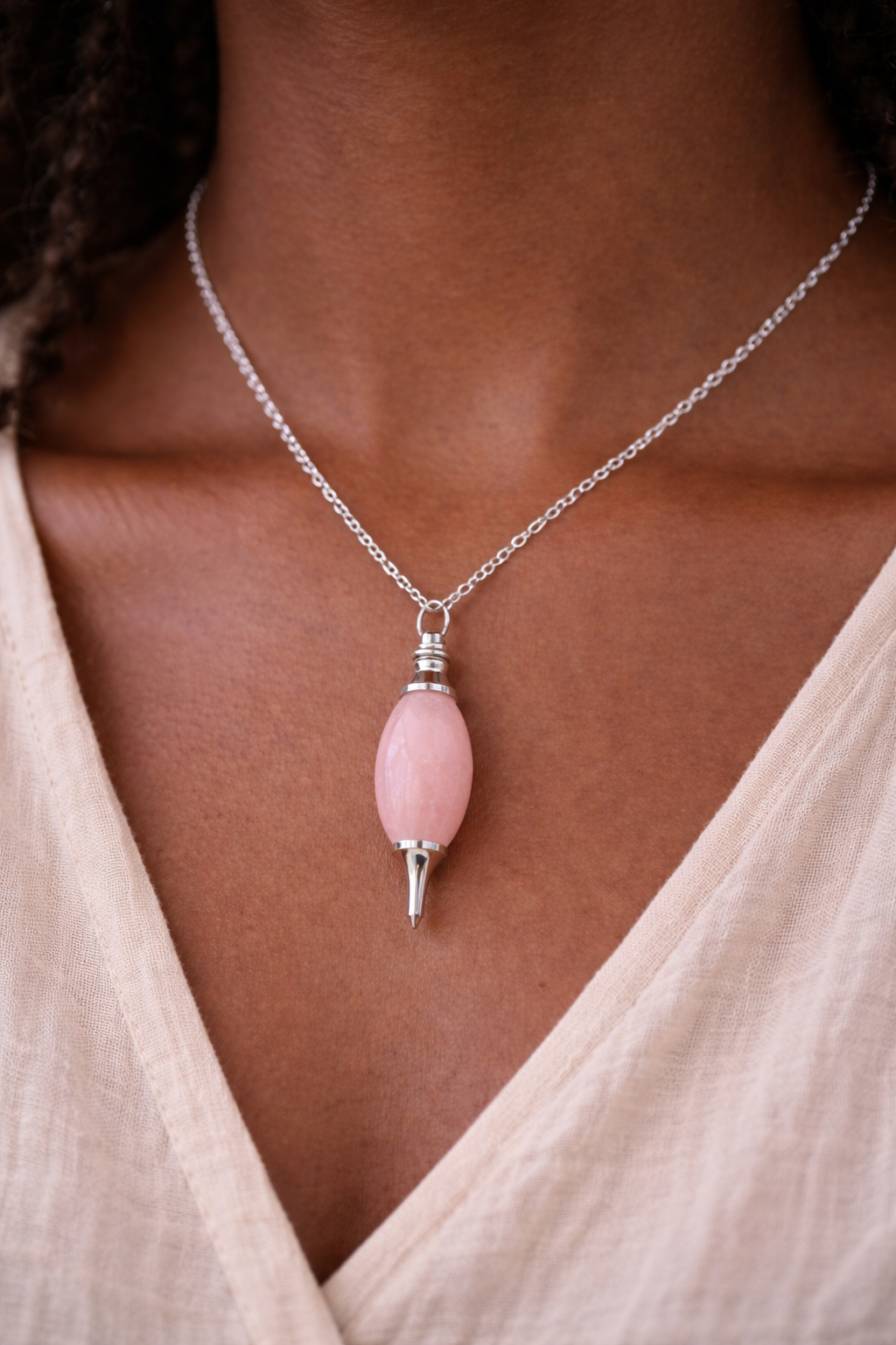 Rose Quartz Pendulum – Balance Your Energy
