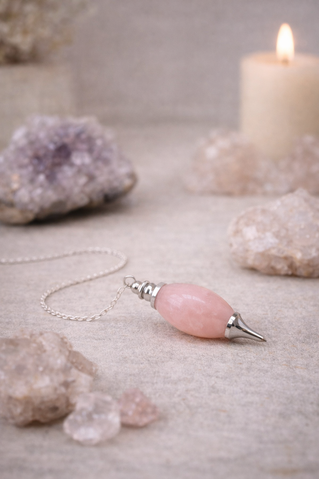 Rose Quartz Pendulum – Balance Your Energy
